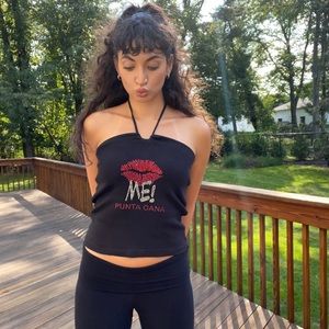 Nos, Black tube top, size XL